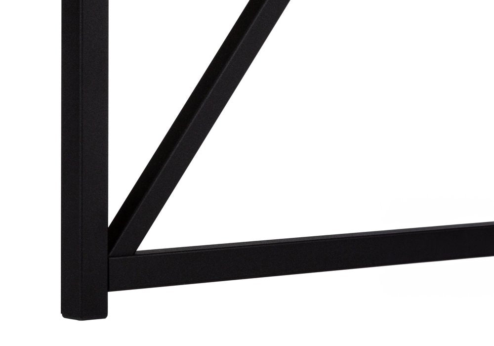 47" Taupe and Black Computer Desk HomeRoots