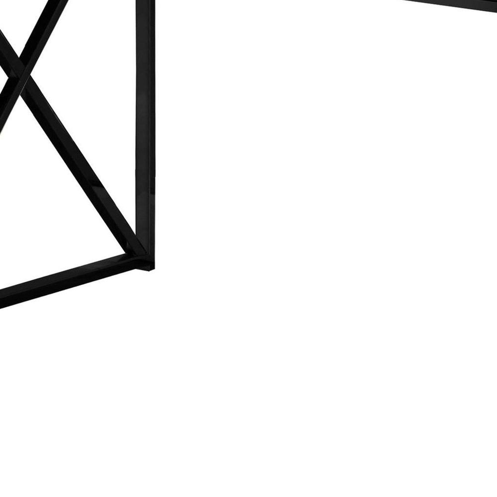 47" Taupe and Black Computer Desk HomeRoots