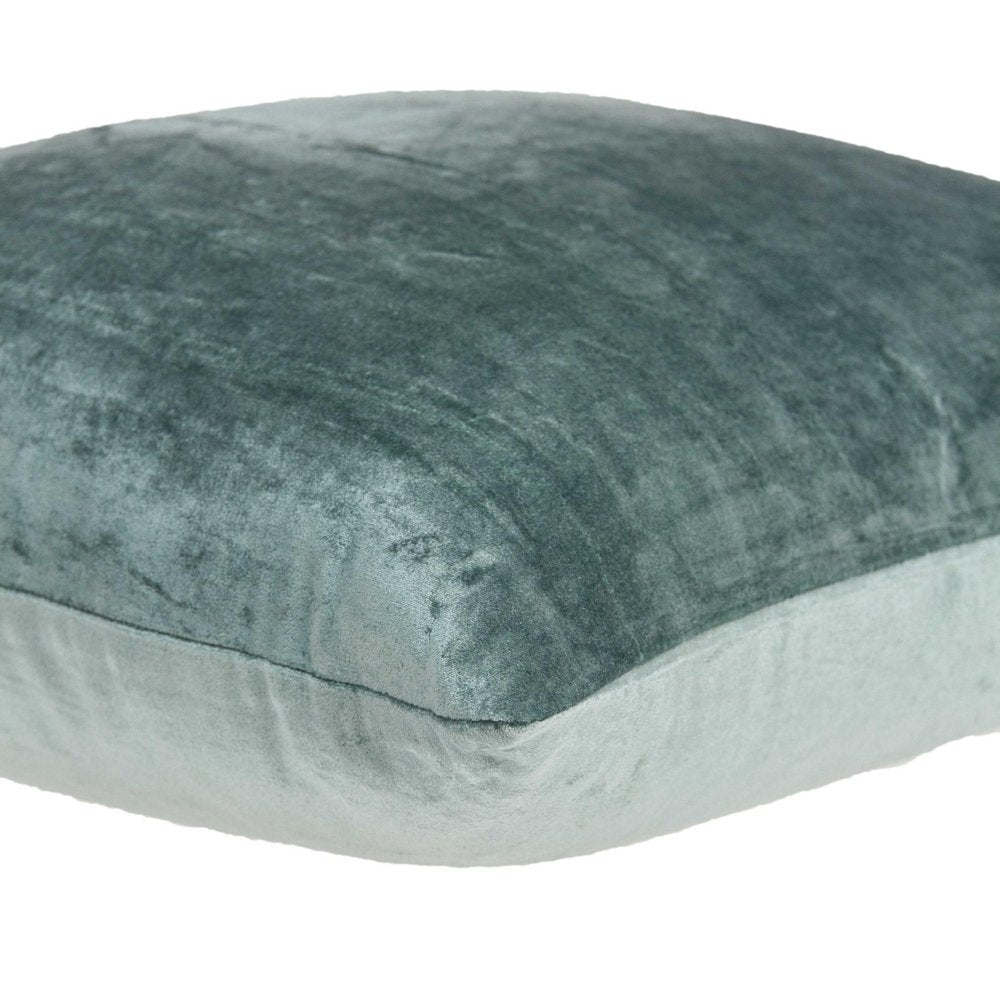 20" X 7" X 20" Transitional Sea Foam Solid Pillow Cover With Poly Insert — view 2