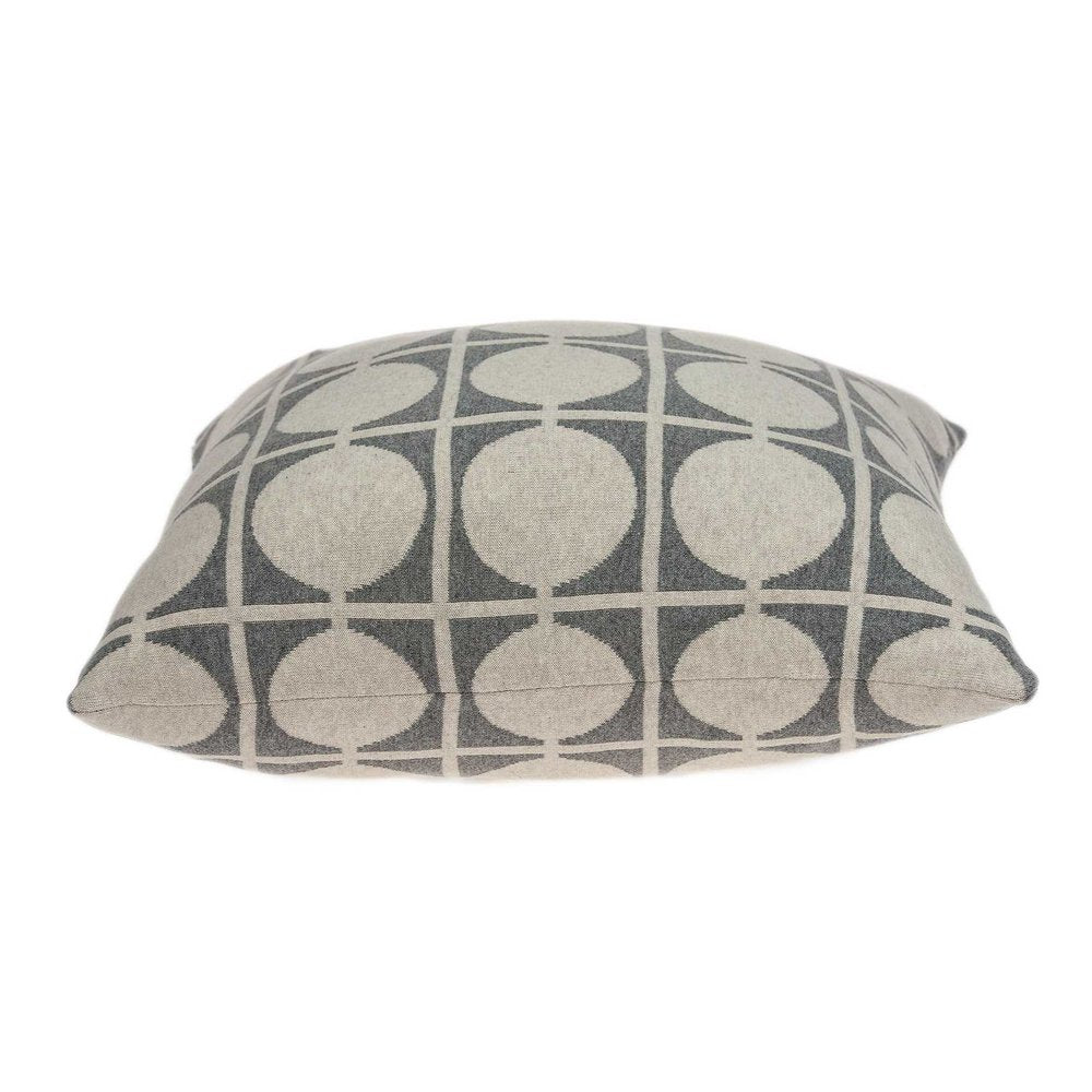 20" X 7" X 20" Transitional Tan & Grey Pillow Cover With Poly Insert — view 2