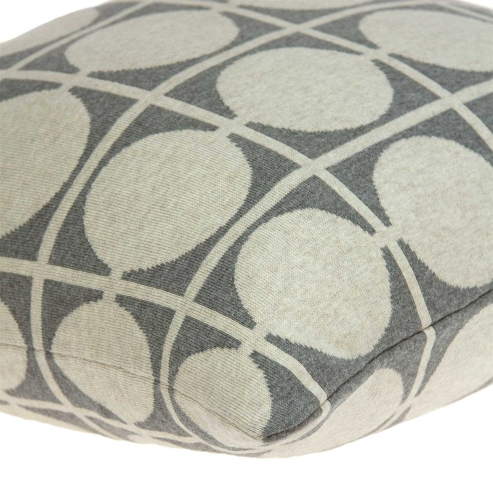 20" X 7" X 20" Transitional Tan & Grey Pillow Cover With Poly Insert — view 3