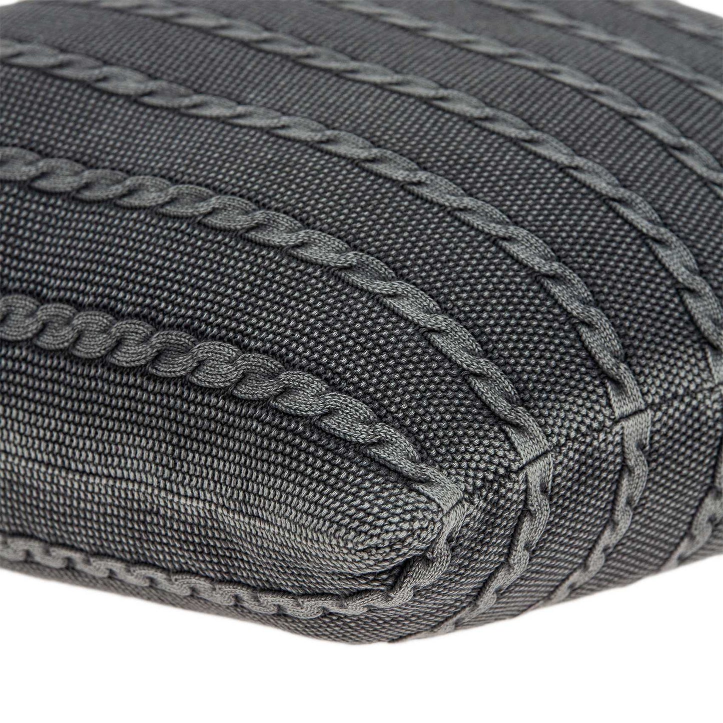 Charcoal Pillow Cover With Insert