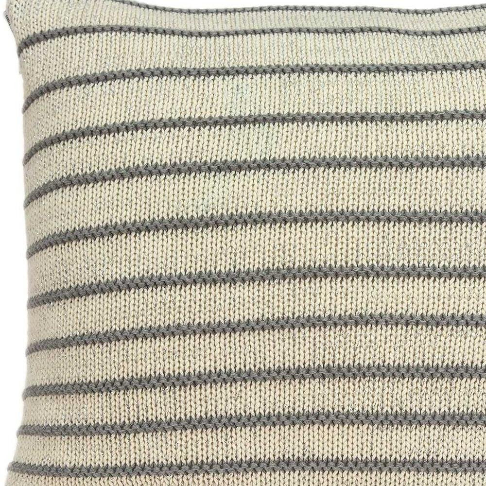 20" Tan Throw Pillow — view 6