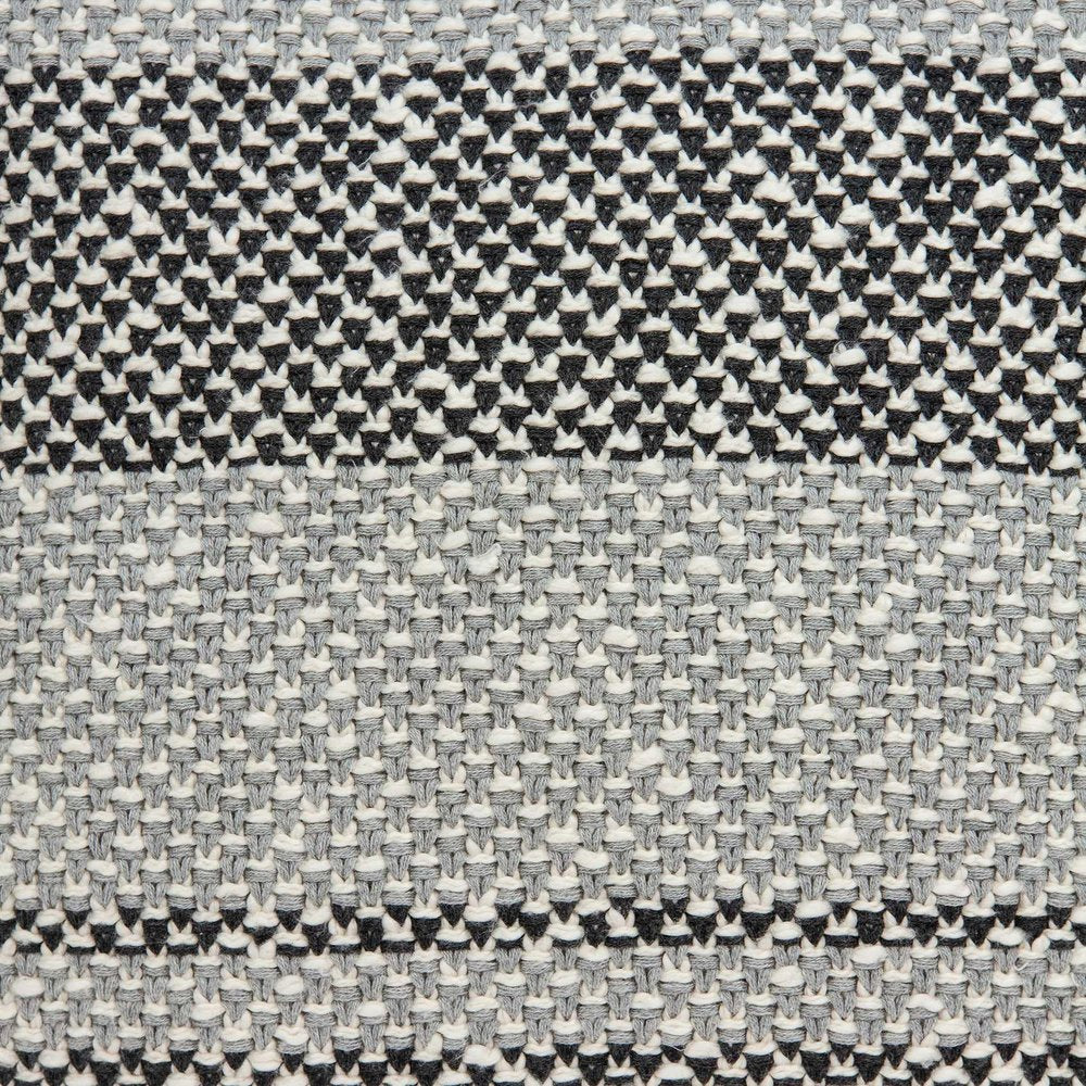 20" X 7" X 20" Stunning Transitional Gray Accent Pillow Cover With Poly Insert — view 4