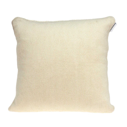 20" X 7" X 20" Transitional Beige Pillow Cover With Poly Insert