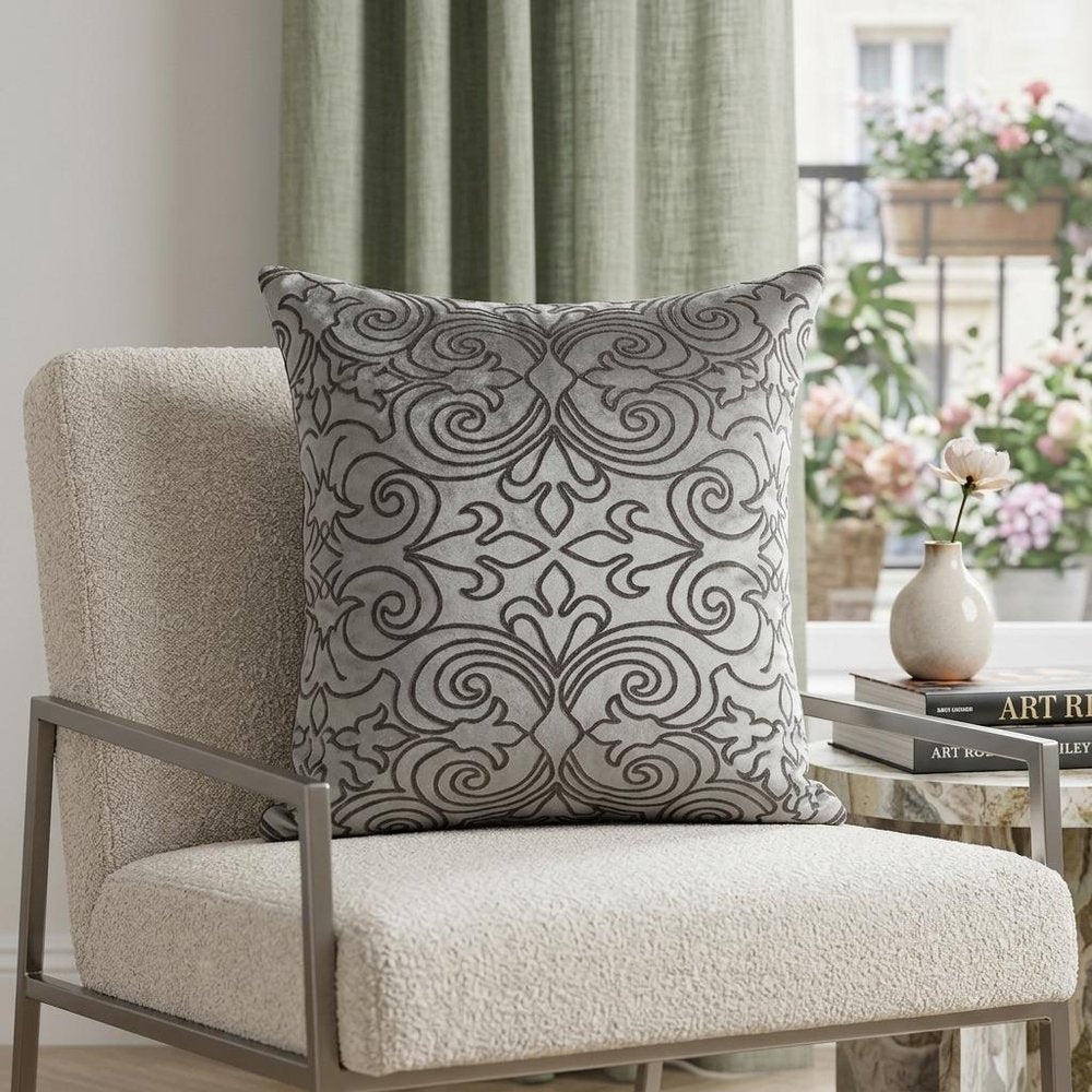 20" X 6" X 14" Transitional Champagne Pillow Cover With Poly Insert — view 9