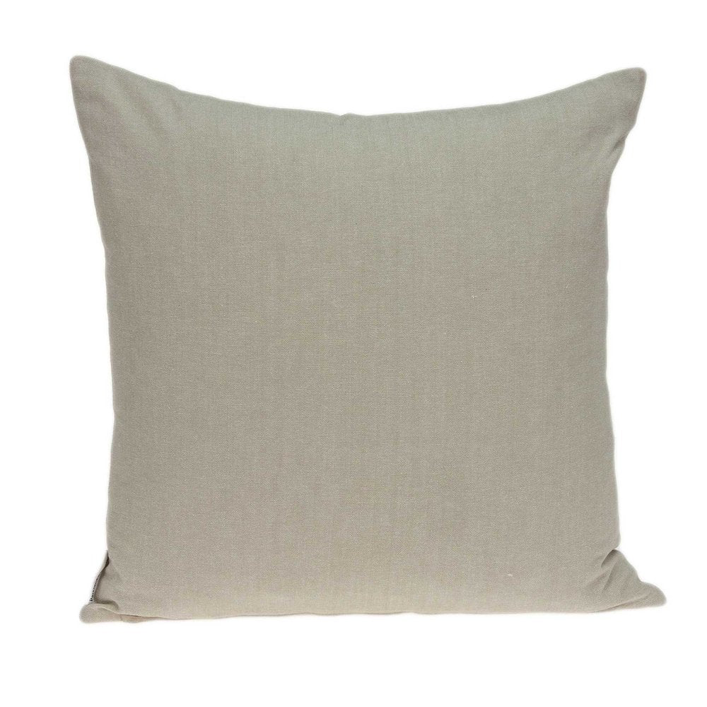 20" X 7" X 20" Elegant Transitional Beige Pillow Cover With Poly Insert — view 3
