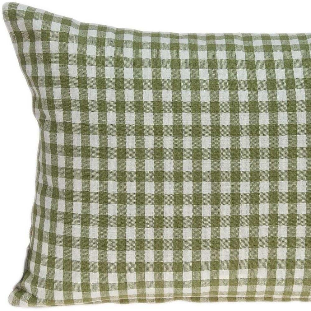 20" X 6" X 14" Tropical Green Pillow Cover With Poly Insert — view 6