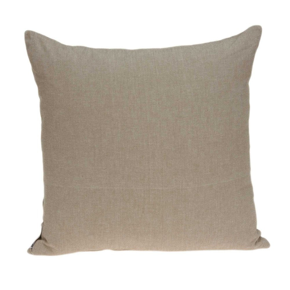 20" X 7" X 20" Traditional Tan Pillow Cover With Poly Insert — view 2