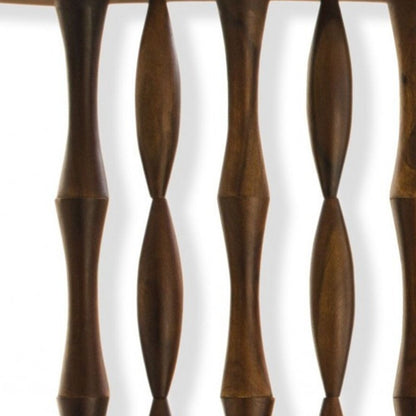 74" Natural Solid Wood Three Panel Screen Room Divider HomeRoots