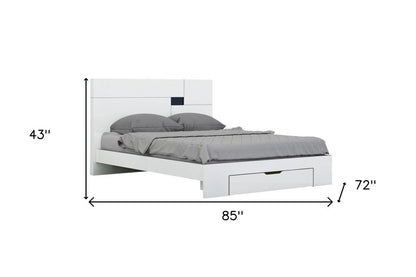 Four Piece White Solid Wood Bedroom Set With Mirror HomeRoots
