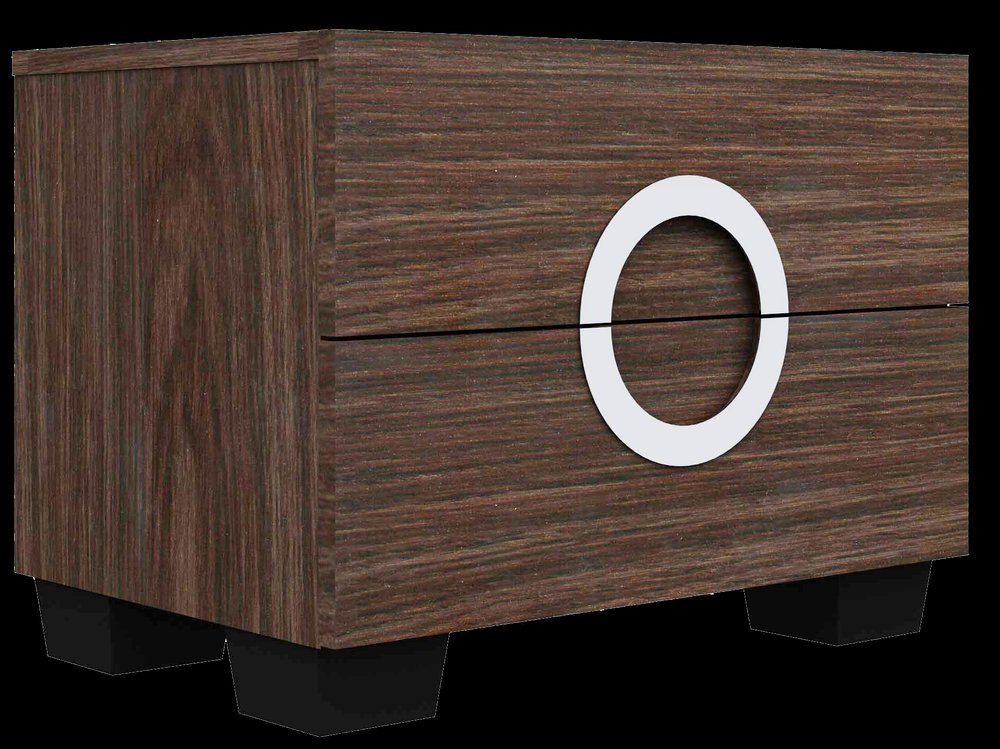 Four Piece Wood Brown Solid Wood Bedroom Set With Mirror HomeRoots