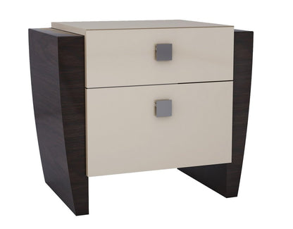 Four Piece Beige Solid Wood Bedroom Set With Mirror HomeRoots