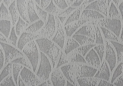 18" X 18" Light Gray Velvet Polyester Abstract Zippered Pillow HomeRoots