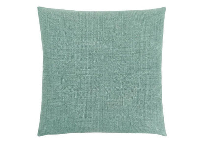 18" X 18" Light Green Polyester Interlocking Zippered Pillow HomeRoots