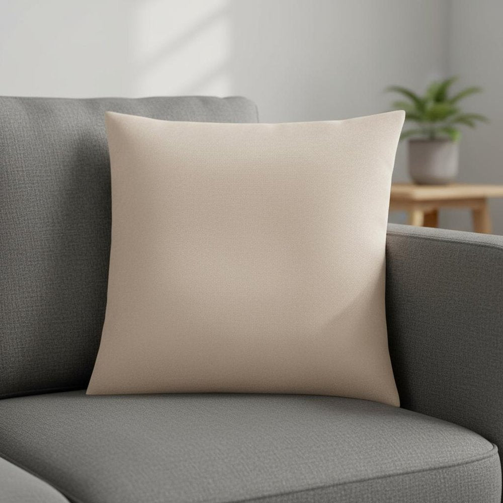 18" X 18" Gold Polyester Zippered Pillow HomeRoots