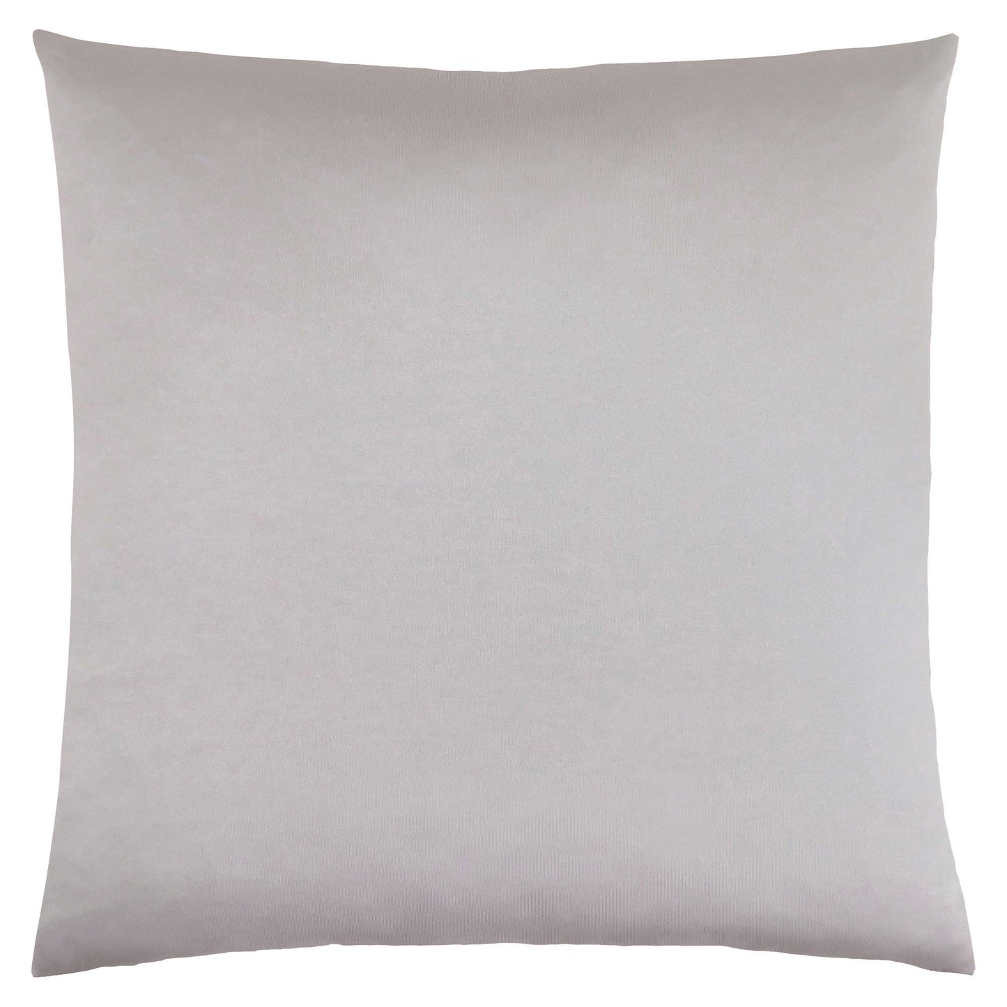 18" X 18" Silver Polyester Zippered Pillow