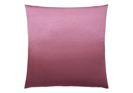 18" X 18" Pink Polyester Zippered Pillow