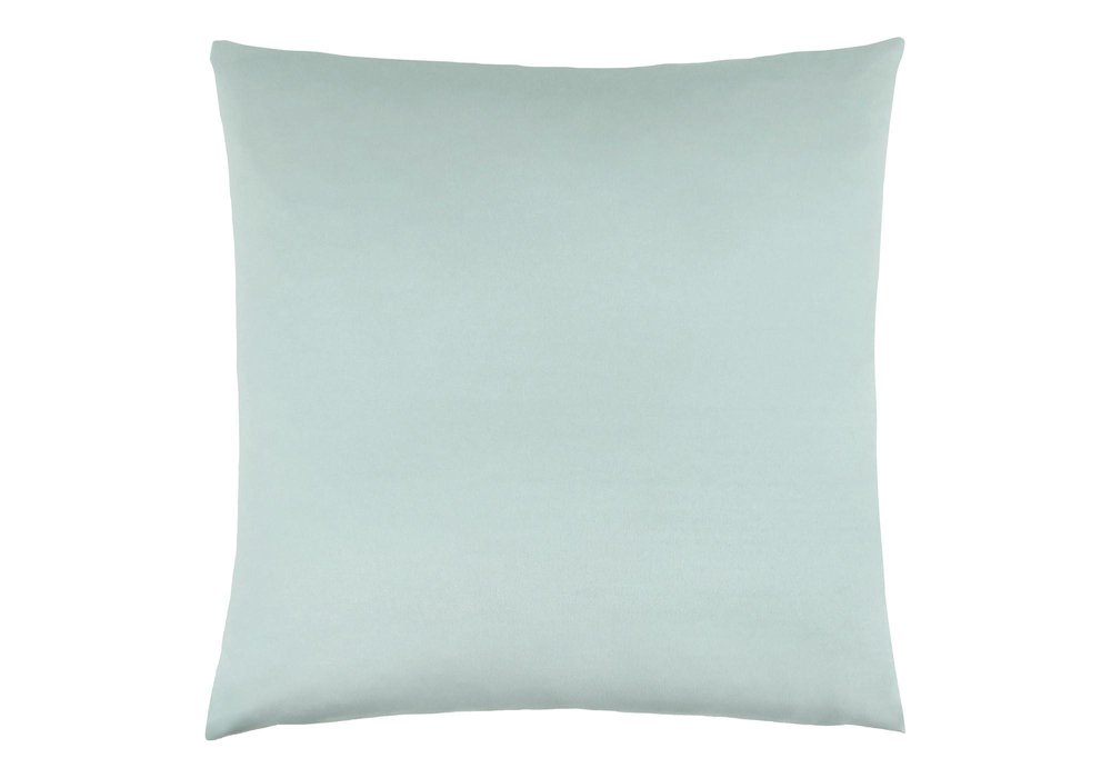 18" X 18" Mint Green Polyester Zippered Pillow HomeRoots