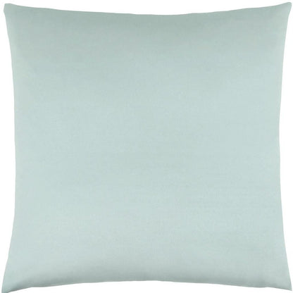 18" X 18" Mint Green Polyester Zippered Pillow HomeRoots