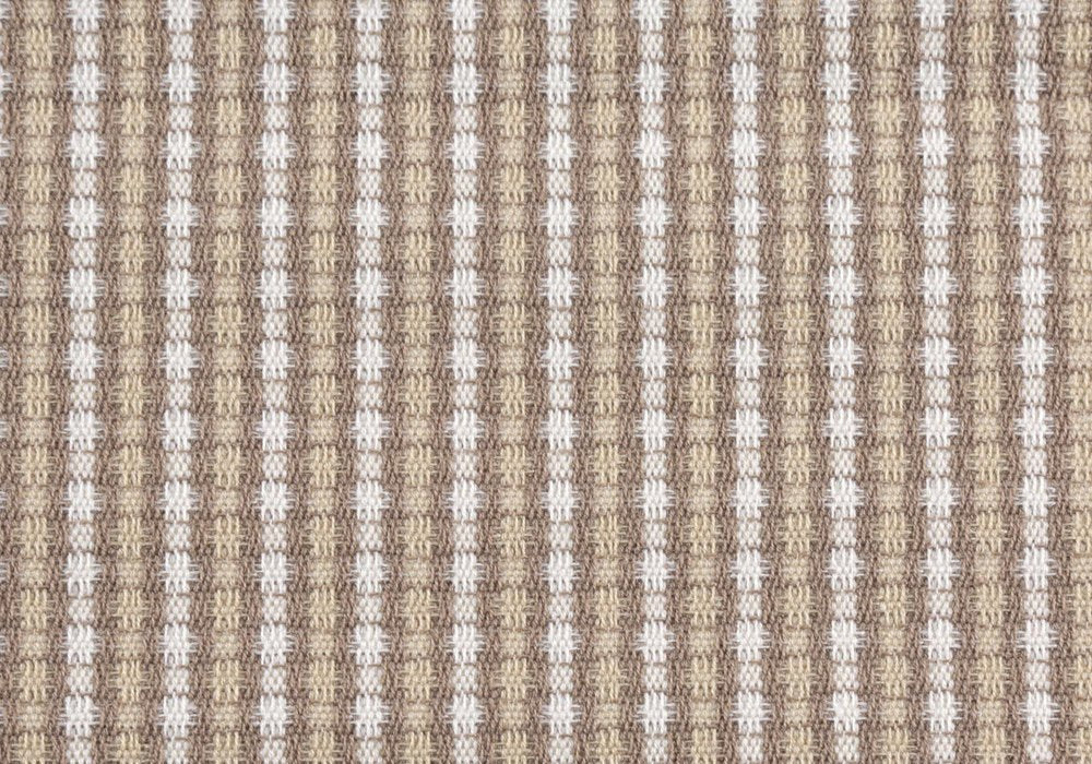 Set Of Two 18" X 18" Taupe Polyester Striped Zippered Pillow HomeRoots