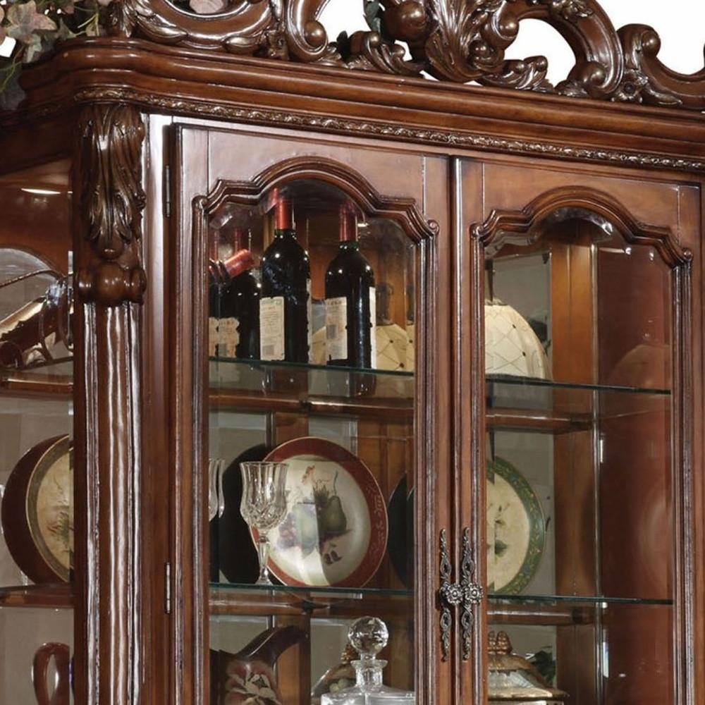 20" Dark Brown Solid Wood HomeRoots