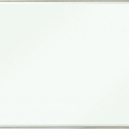 42" Silver Wood Framed Mounted Dresser Mirror HomeRoots
