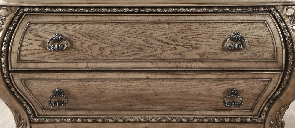 41" Brown Solid Wood 11 Combo Dresser HomeRoots