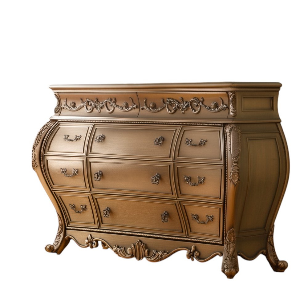 41" Brown Solid Wood 11 Combo Dresser HomeRoots