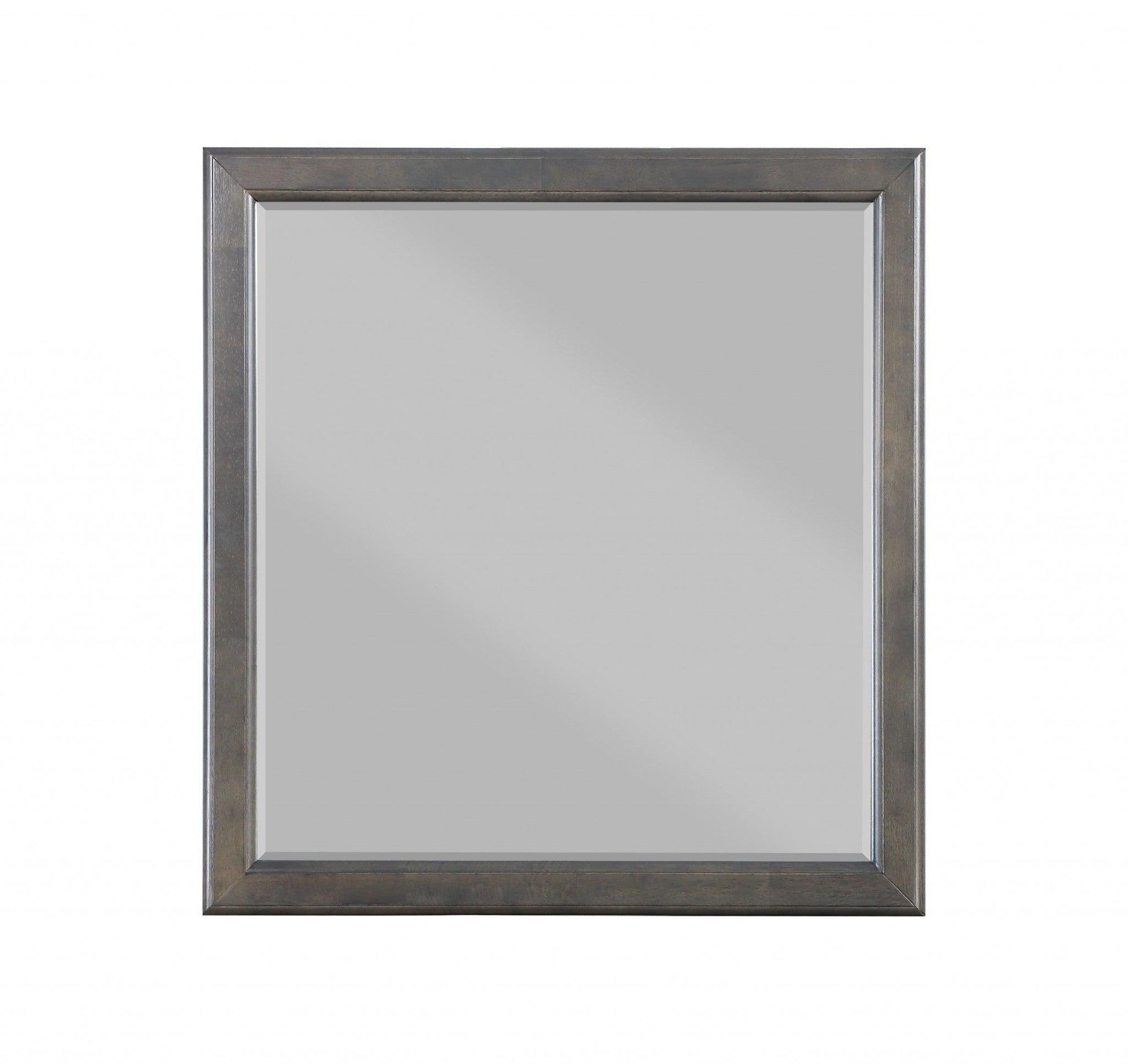 38" Rectangle Wall Mounted Accent Mirror - FurniFindUSA