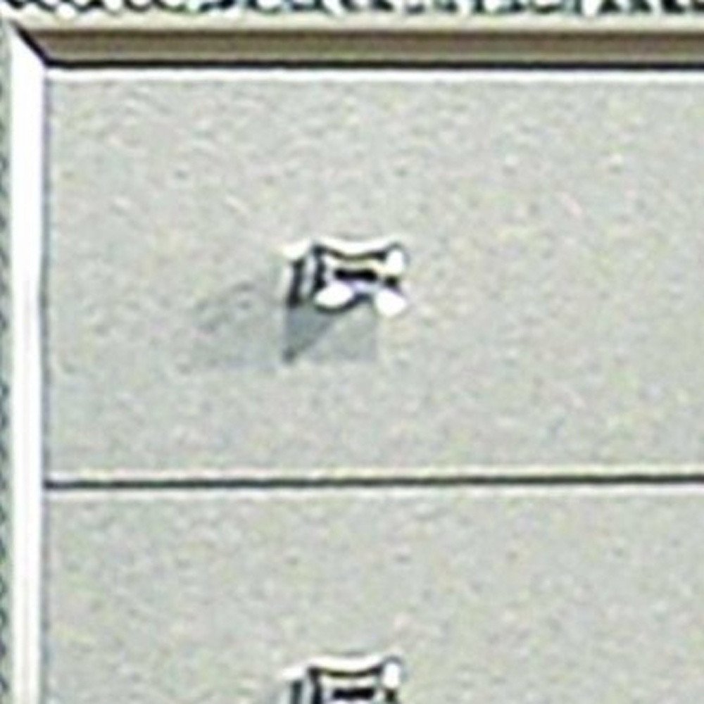 18" Champagne Wood Five Drawer Dresser HomeRoots