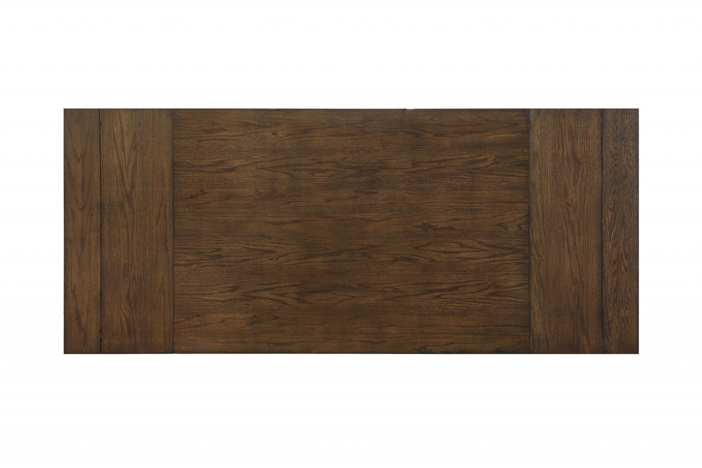 42" Brown Solid Wood Dining Table