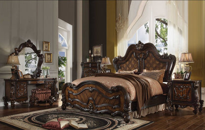 Dark Brown Solid Wood Bed Frame HomeRoots