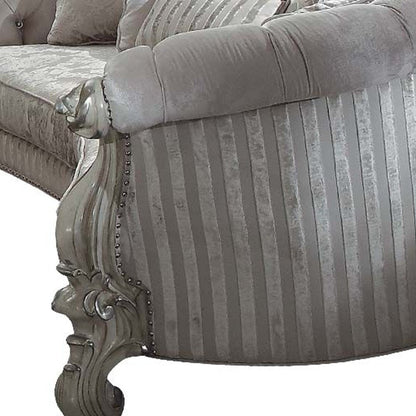 55" Brown Velvet Curved Sofa And Toss Pillows HomeRoots
