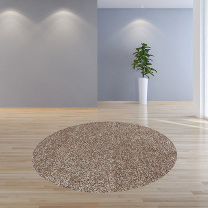 2'X4' Beige Heather Indoor Shag Rug