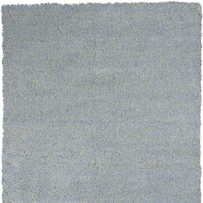 8' X 10' Blue Heather Indoor Shag Rug