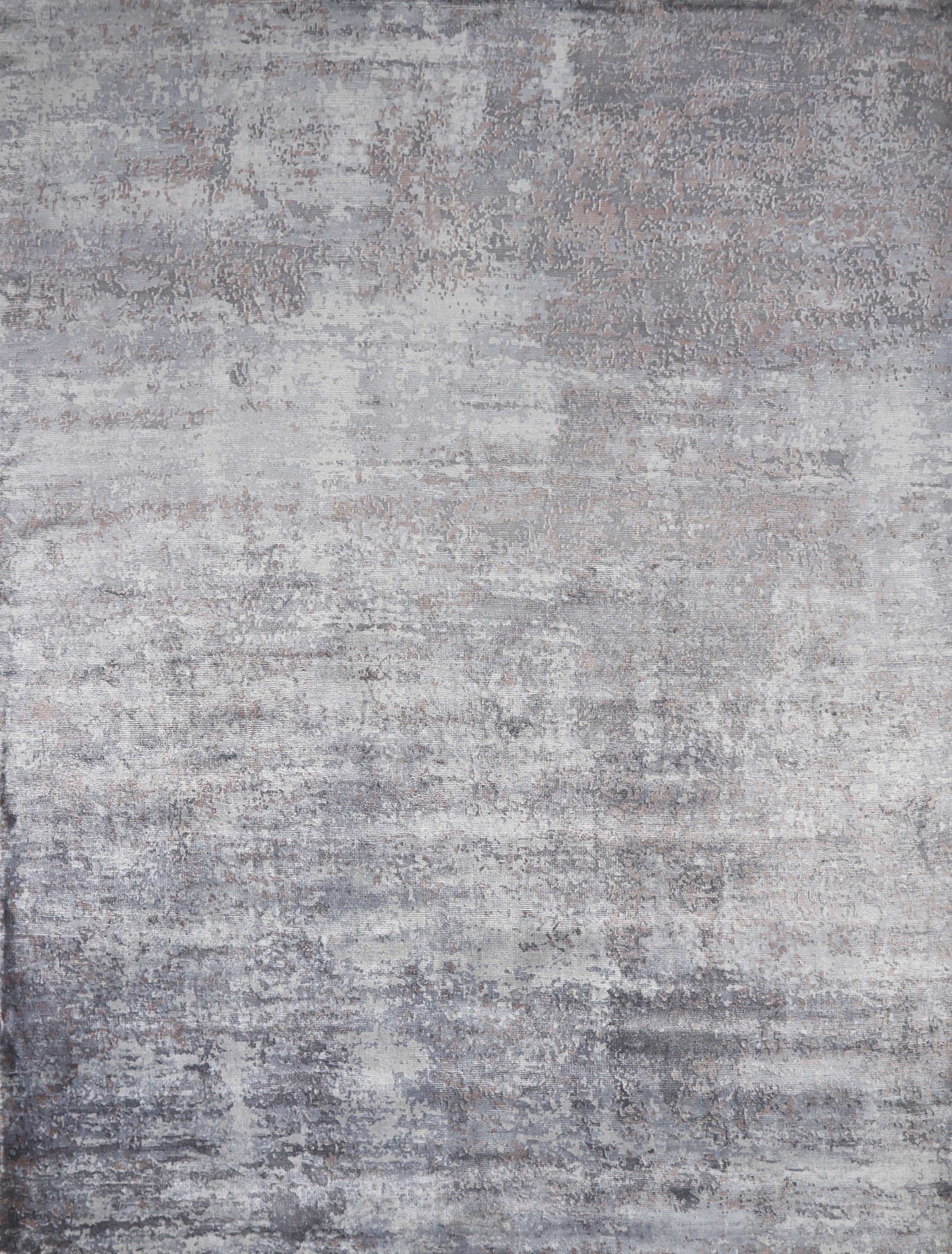 5' X 7'  Viscose Slate Area Rug