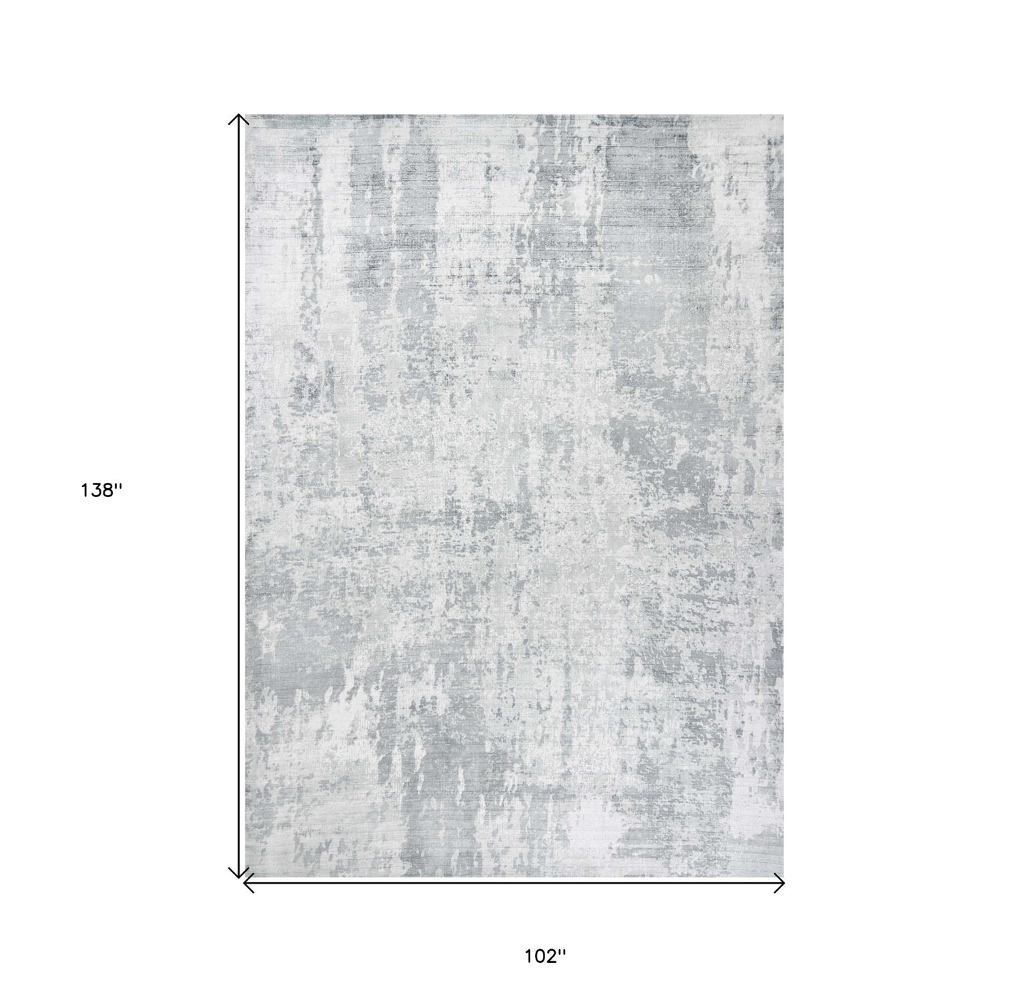 5' X 7'  Viscose Dew Area Rug