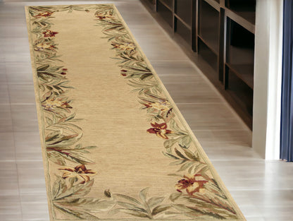 5' X 8'  Wool Ivory  Area Rug