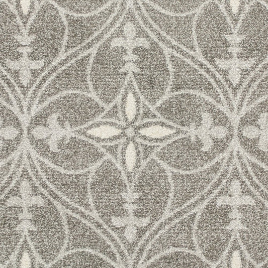 2' X 4' Gray Moroccan Indoor Outdoor Area Rug