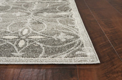 2' X 4' Gray Moroccan Indoor Outdoor Area Rug HomeRoots
