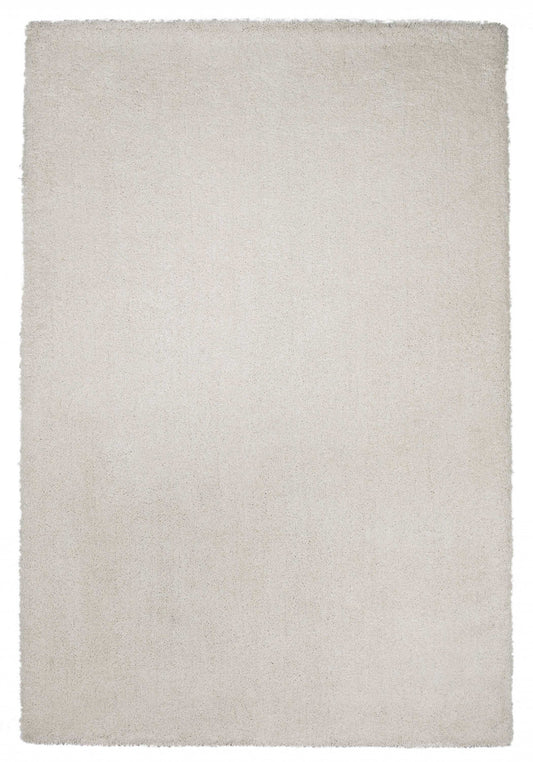 2' X 4'  Polyester Ivory Area Rug