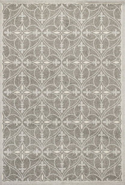 2' X 4' Gray Moroccan Indoor Outdoor Area Rug HomeRoots