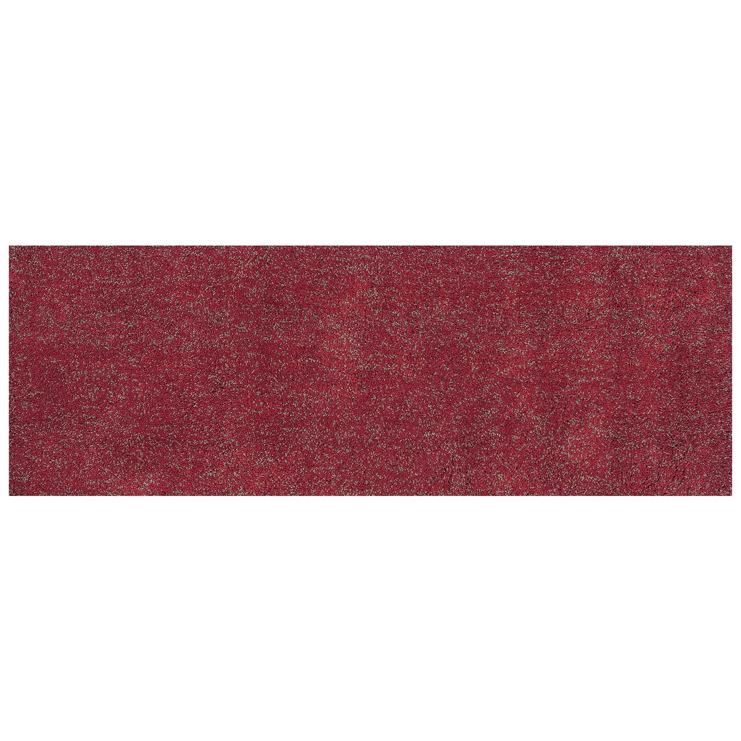 8' X 10' Red Heather Indoor Shag Rug