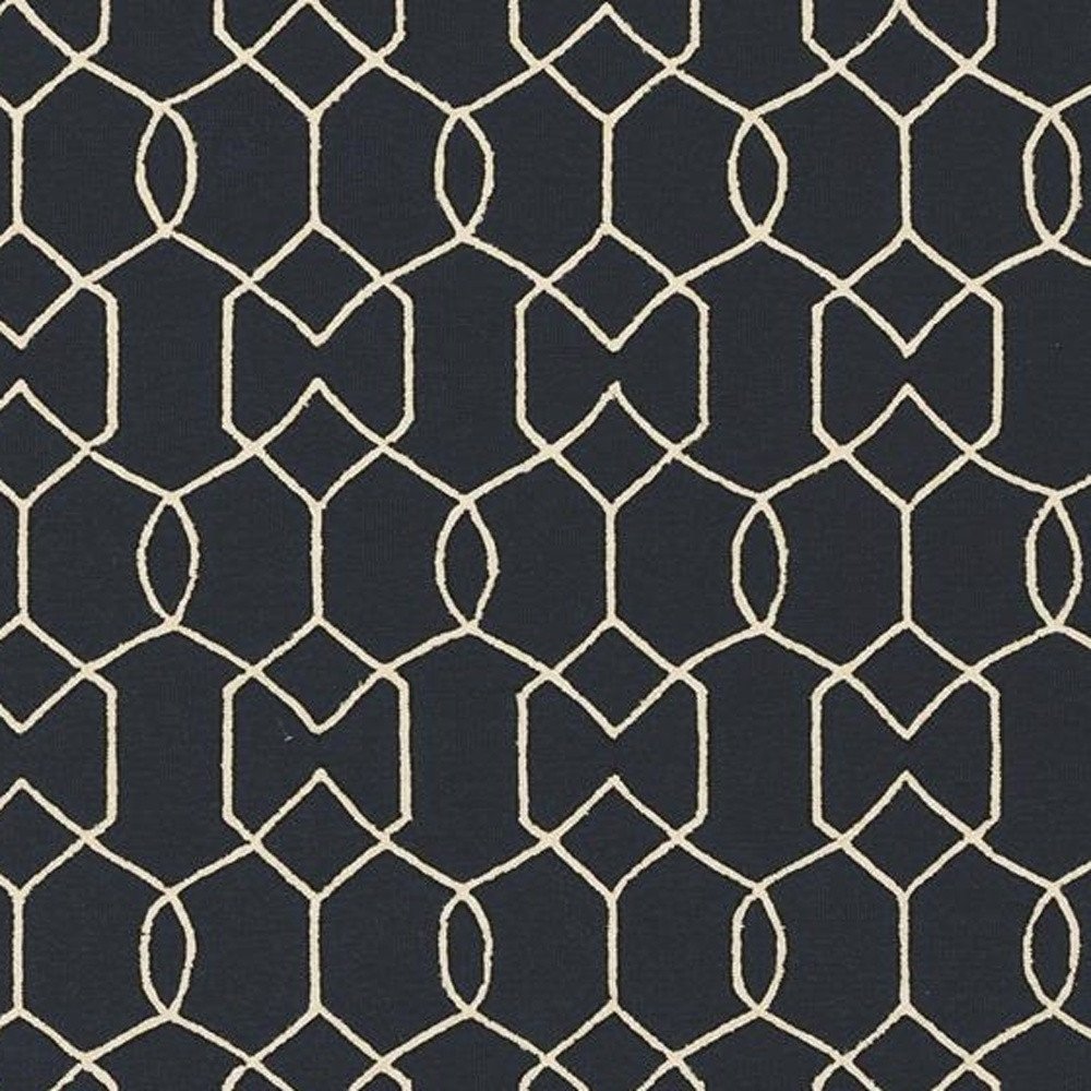 7' X 7' Navy Blue Hand Hooked Area Rug HomeRoots