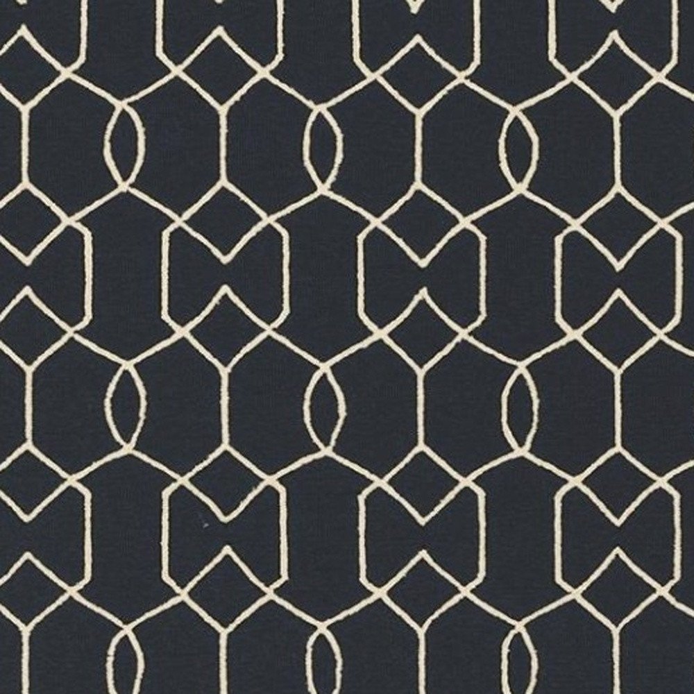 7' X 7' Navy Blue Hand Hooked Area Rug HomeRoots