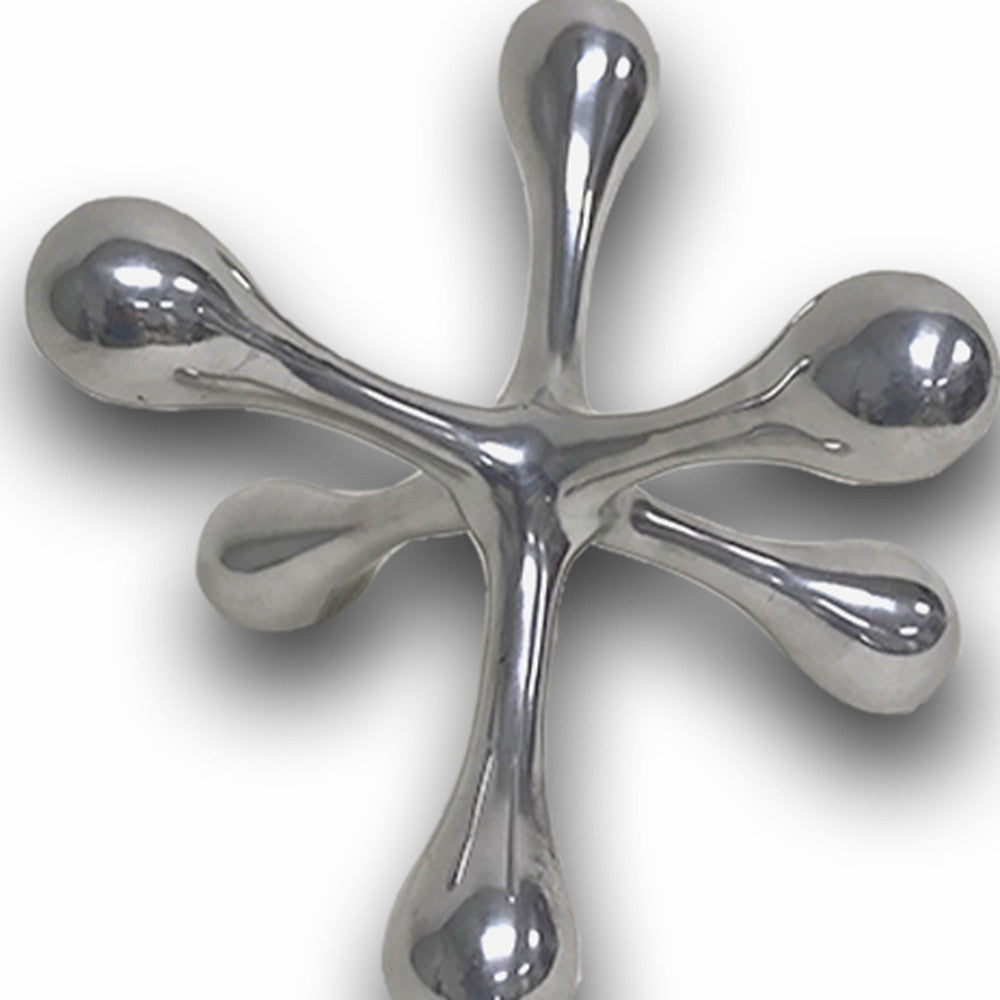 5" Silver Finish Decorative Jack