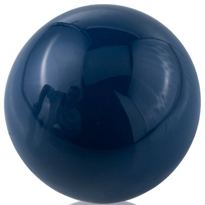 Set Of 2 Blue Aluminum Decorative Spheres 3' HomeRoots