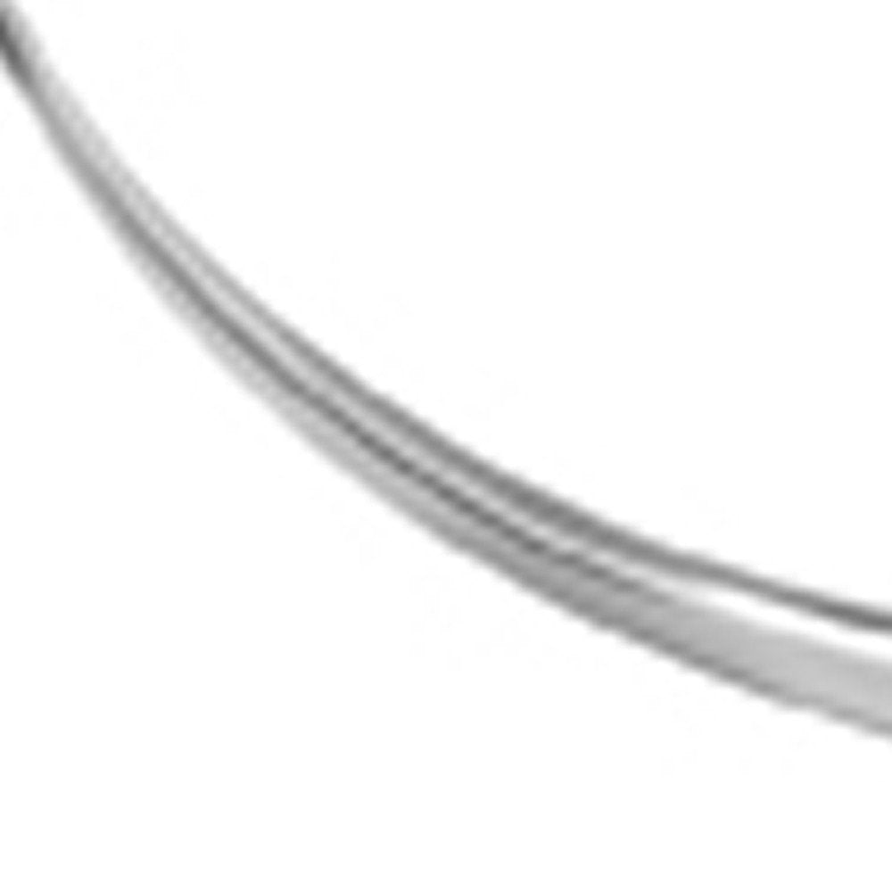 47" Silver Buffed Aluminum Long Horn Wall Sculpture HomeRoots