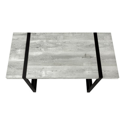 49" Gray and Black Computer Desk HomeRoots
